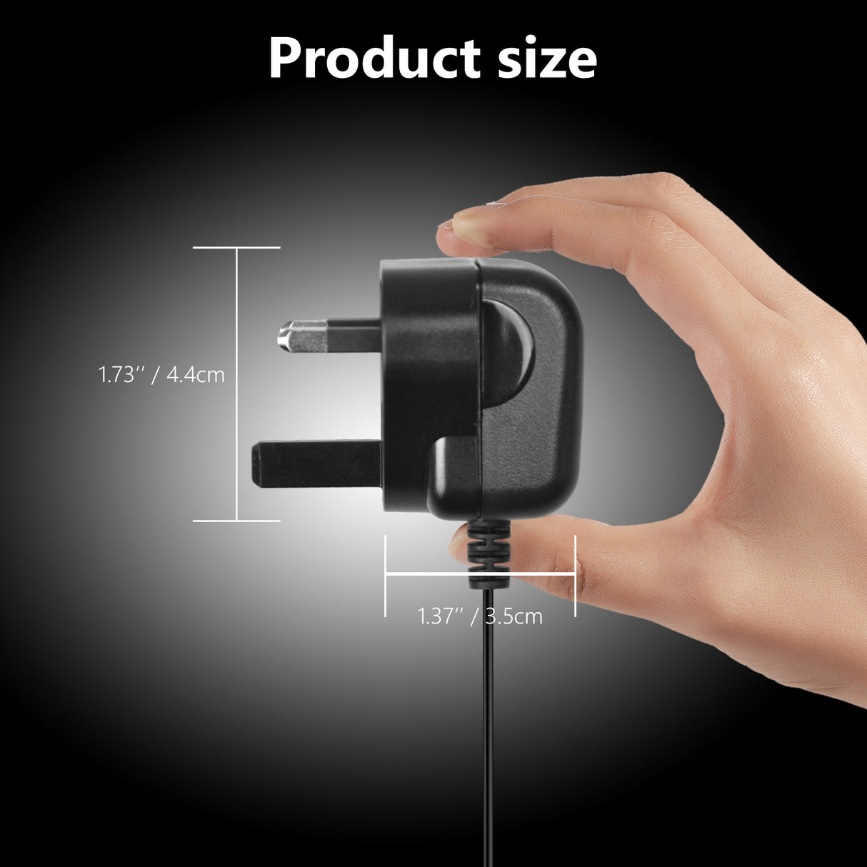 AC to Type-C 5V/1A Mains adaptor
