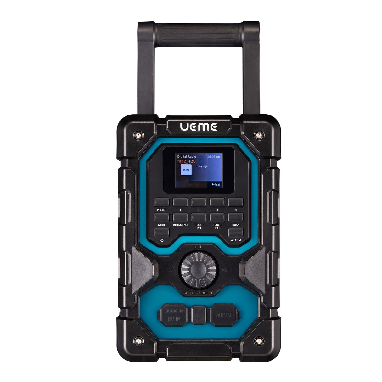 UEME 16W DAB/DAB+ FM Cordless Site Radio