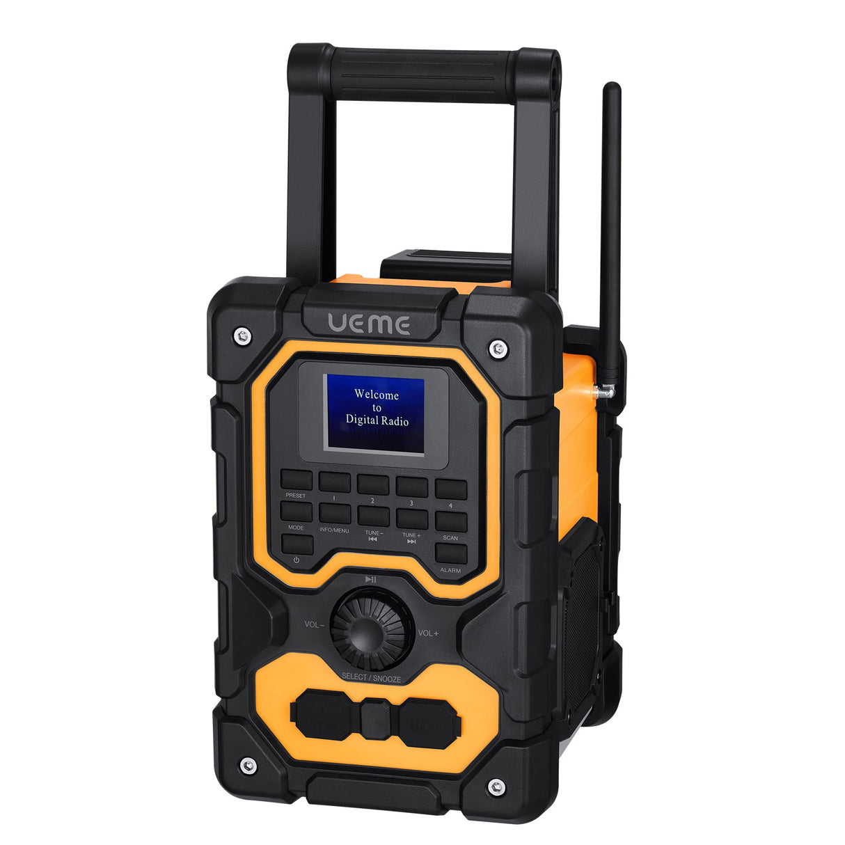 UEME 16W DAB/DAB+ FM Cordless Site Radio