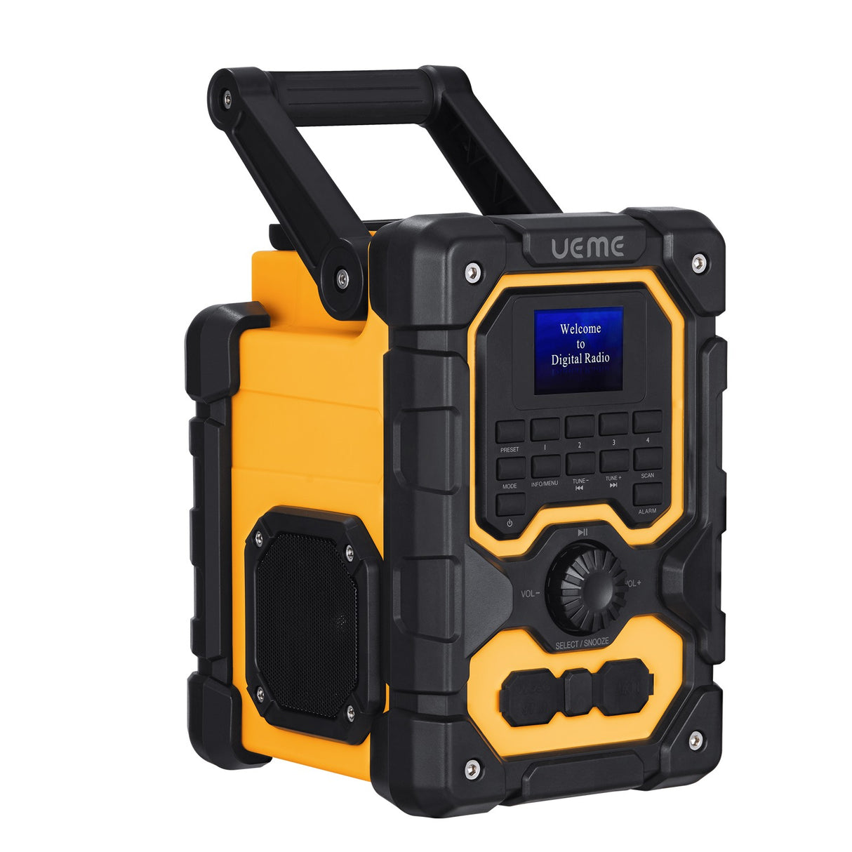 UEME 16W DAB/DAB+ FM Cordless Site Radio