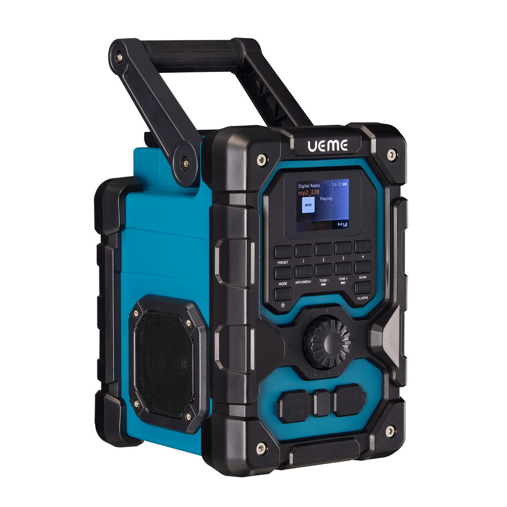 UEME 16W DAB/DAB+ FM Cordless Site Radio