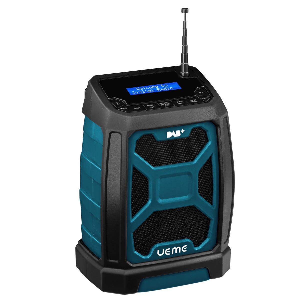 UEME 5W DAB/DAB+ FM Cordless Site Radio