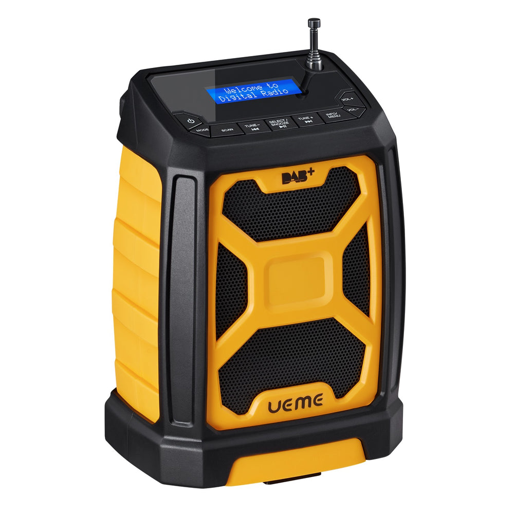 UEME 5W DAB/DAB+ FM Cordless Site Radio