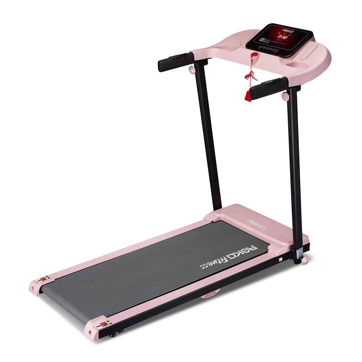 REKA Fitness Pink 2-In-1 Treadmill, 0-12km Speed