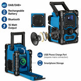 UEME 16W DAB/DAB+ FM Cordless Site Radio