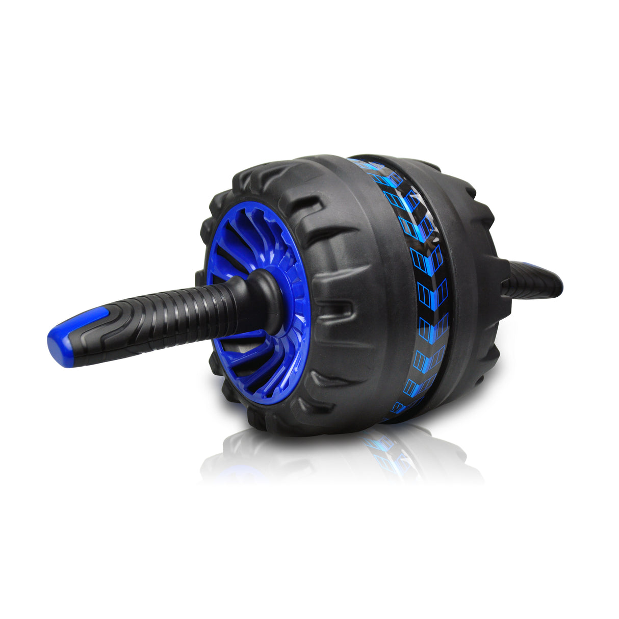 Spring Loaded Abdominal Roller (Blue)