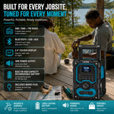 UEME 16W DAB/DAB+ FM Cordless Site Radio