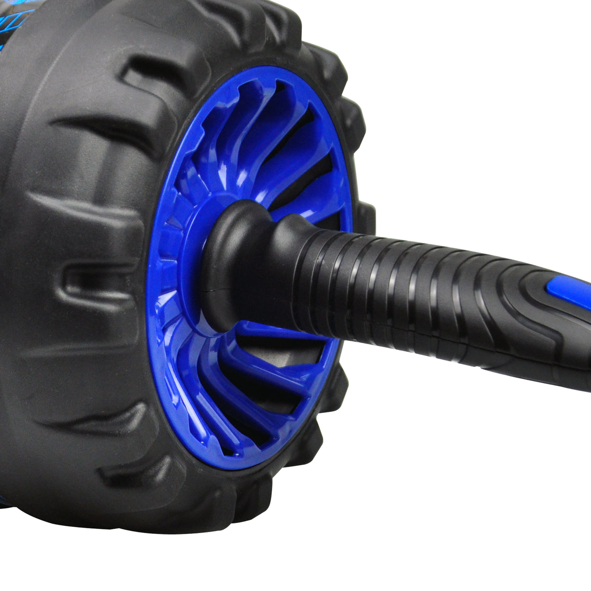 Spring Loaded Abdominal Roller (Blue)