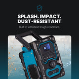 UEME 16W DAB/DAB+ FM Cordless Site Radio