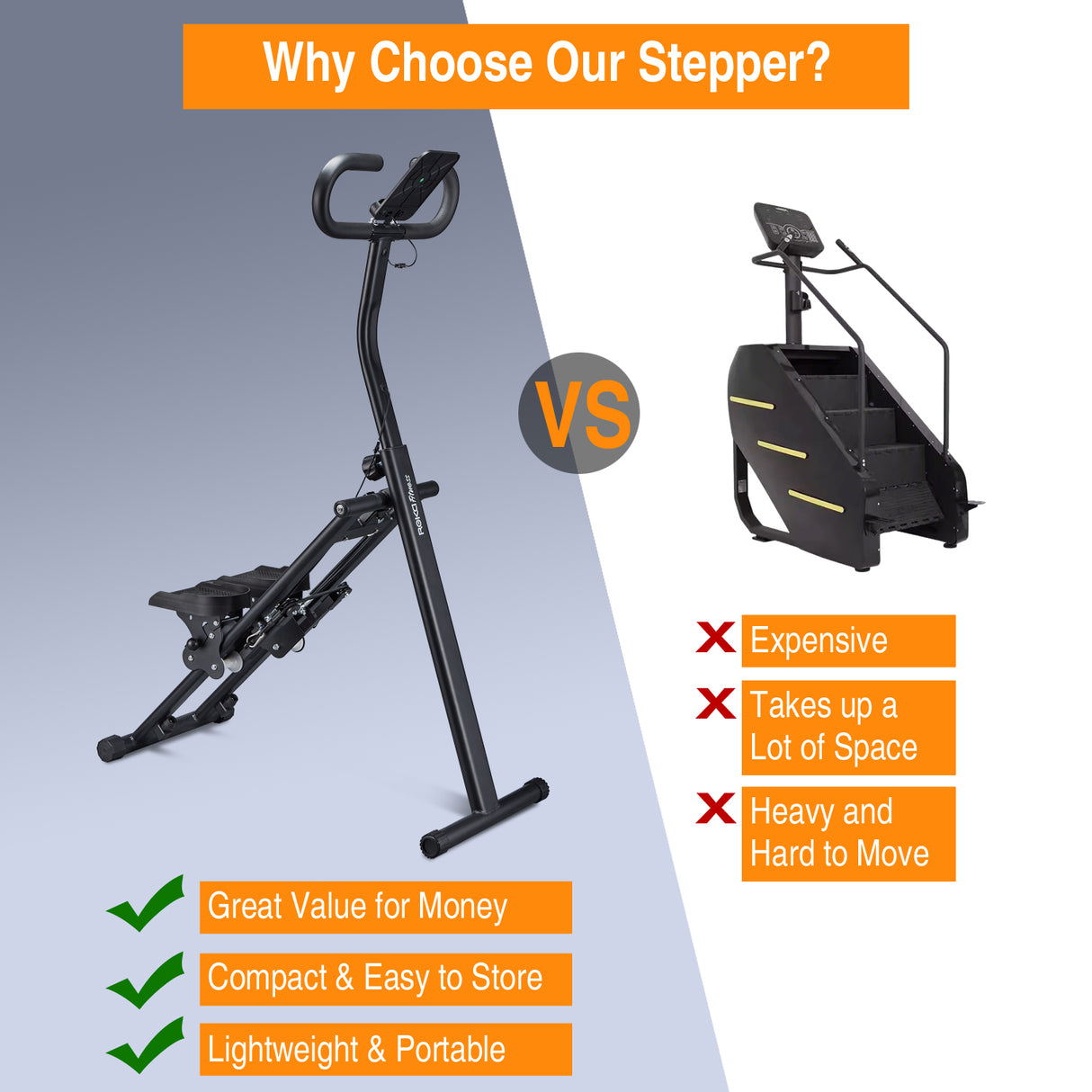 REKA Fitness Stair Stepper