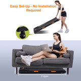 REKA Fitness Black Treadmill – 2.25HP, Up to 6km/h Speed