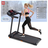 REKA Fitness Black Treadmill - 2.5HP, Up to 12km/h Speed