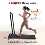 REKA Fitness Black Treadmill - 2.25HP, Up to 10km/h Speed
