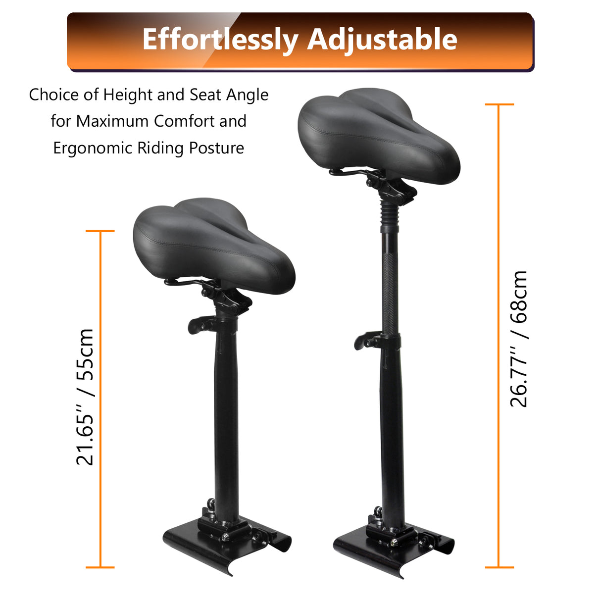 Apachie Adjustable Electric Scooter Seat