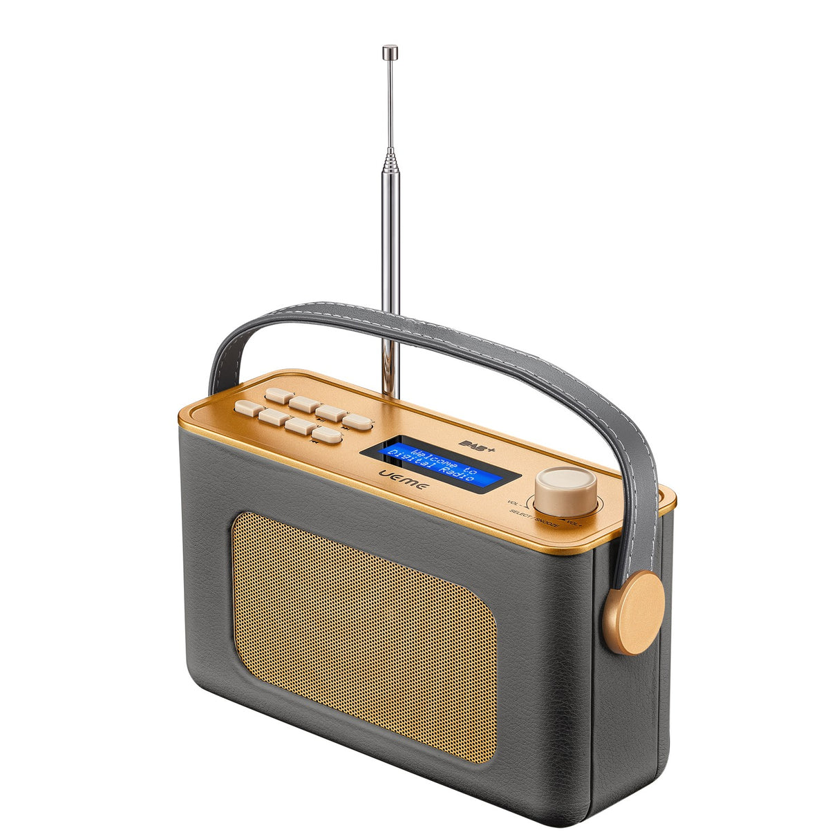 UEME Retro DAB+ FM Bluetooth Portable Radio