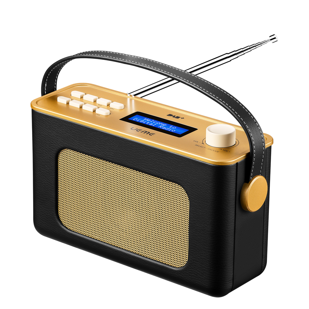 UEME Retro DAB+ FM Bluetooth Portable Radio