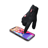 Anti-Slip Thermal Touch Screen Gloves With Zipper