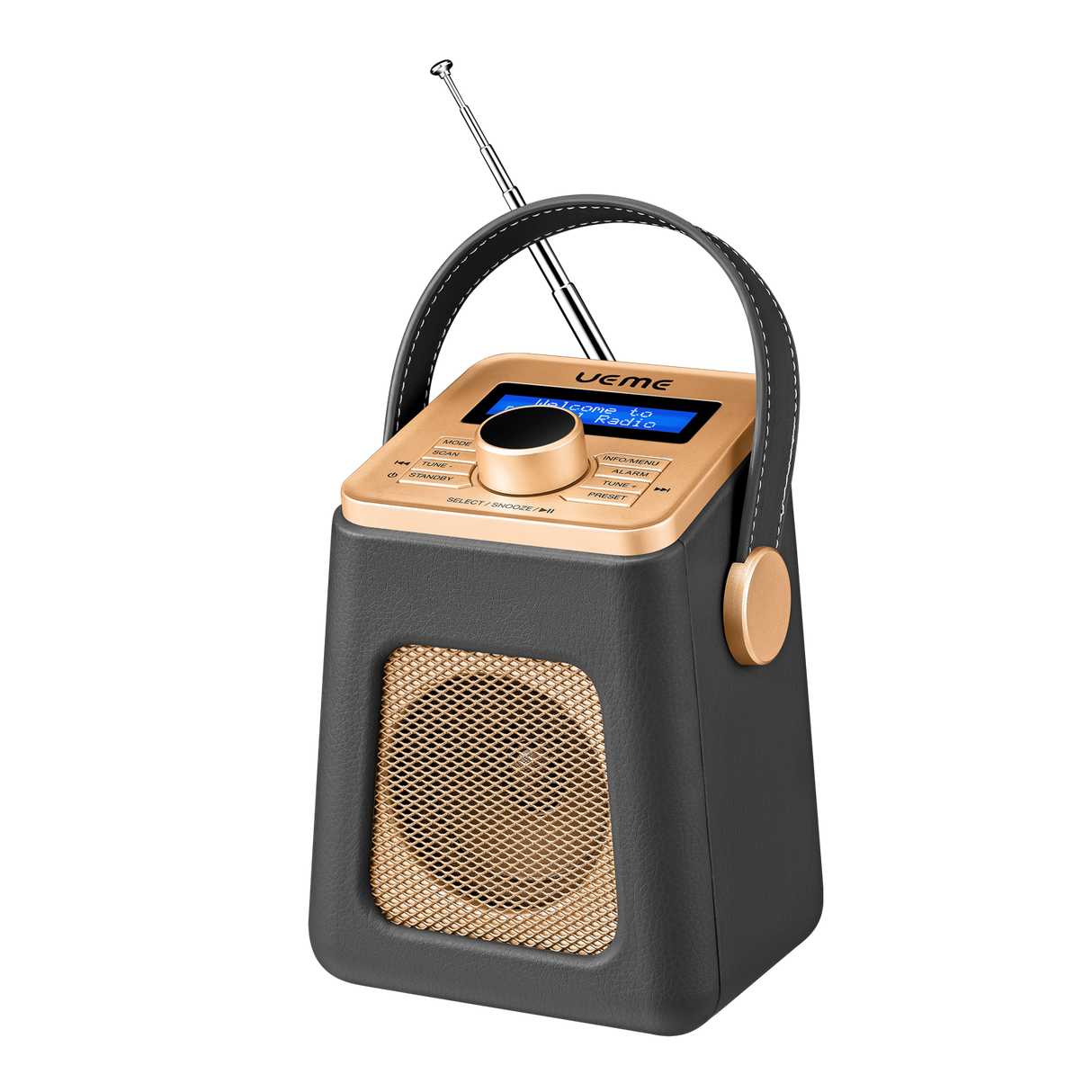 UEME Mini DAB+ FM Bluetooth Portable Radio