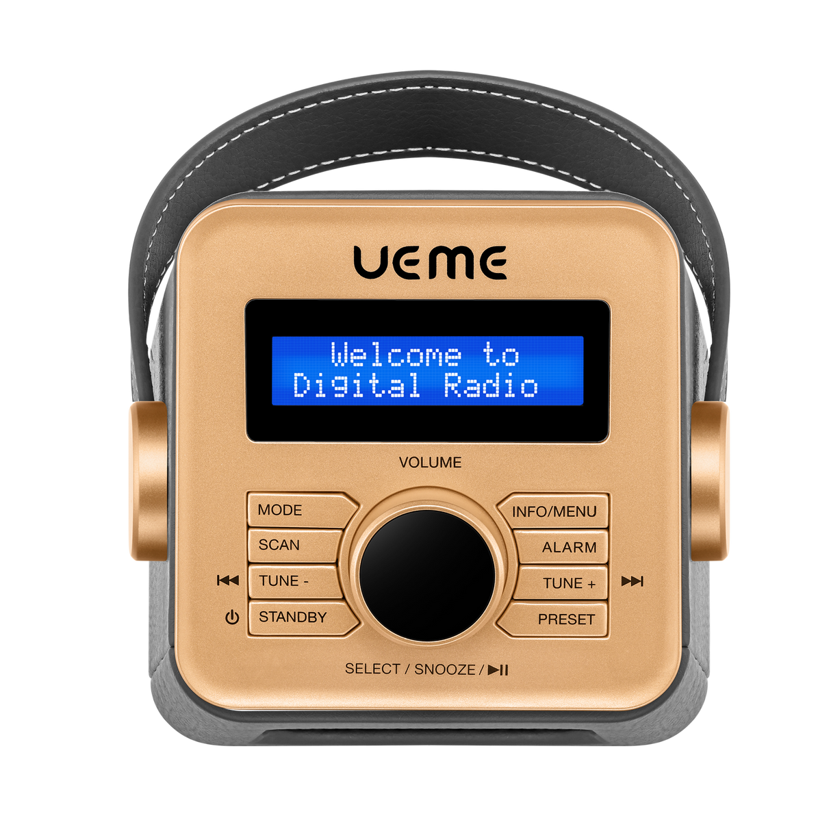 UEME Mini DAB+ FM Bluetooth Portable Radio