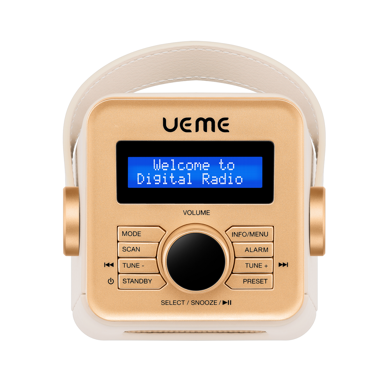 UEME Mini DAB+ FM Bluetooth Portable Radio