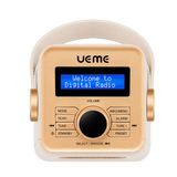 UEME Mini DAB+ FM Bluetooth Portable Radio