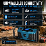 UEME 5W DAB/DAB+ FM Cordless Site Radio