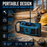 UEME 5W DAB/DAB+ FM Cordless Site Radio