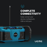 UEME 5W DAB/DAB+ FM Cordless Site Radio