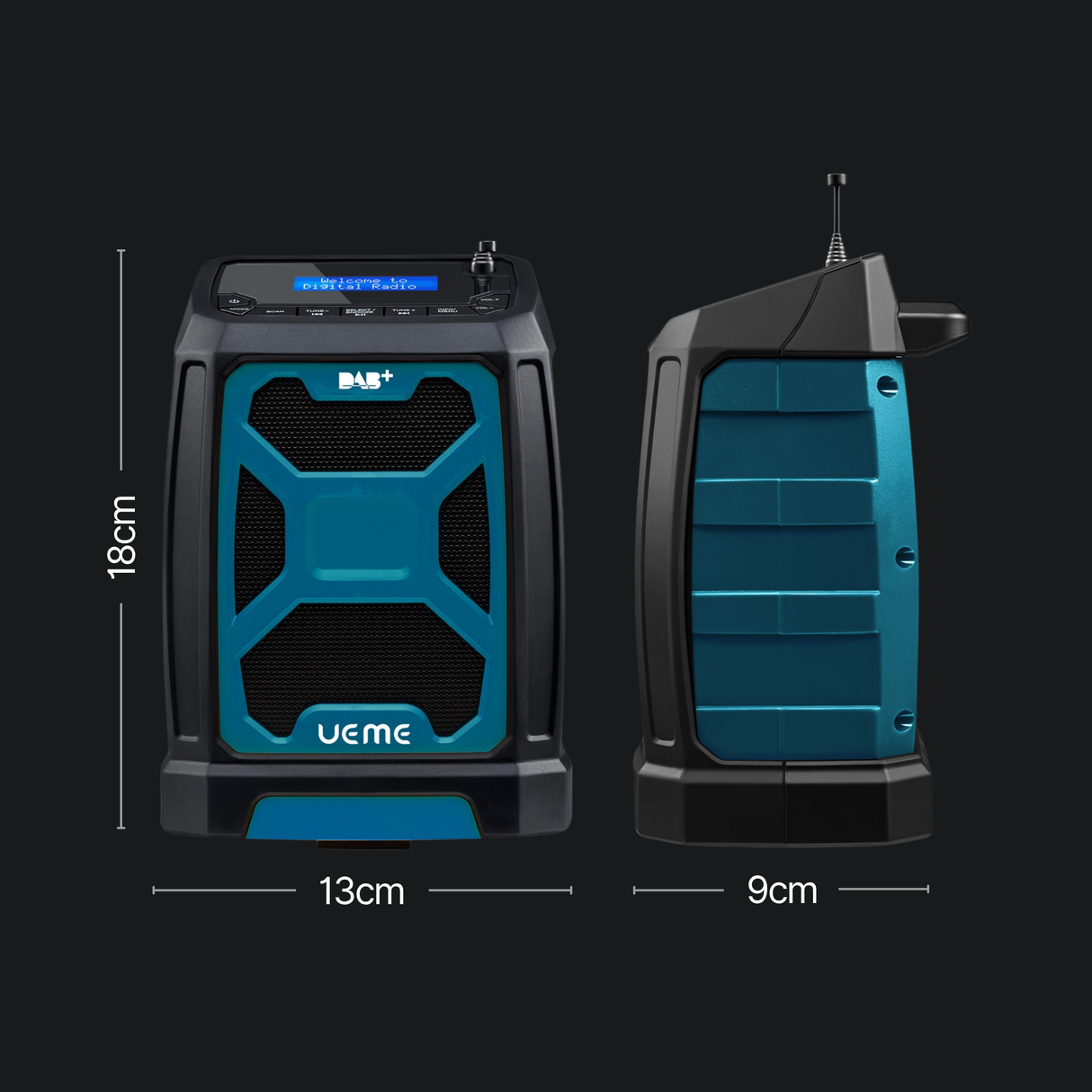 UEME CORE 5W DAB/DAB+ FM Site Radio