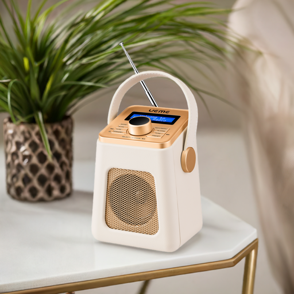 UEME Mini DAB+ FM Bluetooth Portable Radio